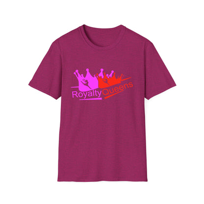 Royalty Queens T-Shirt - Celebrate Your Inner Queen, Unisex Softstyle Tee, Ideal for Birthdays, Pride Events, Feminist Gatherings, [...]