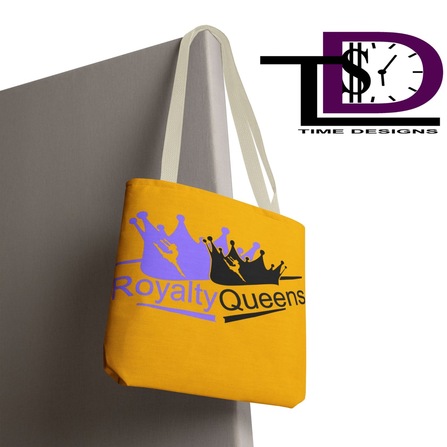 Royalty Queens Tote Bag - Bold AOP Design, Perfect for Everyday Use, Gifts for Queens, Princess Gifts, Stylish Eco-Friendly Bag