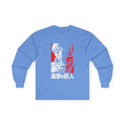 Attack on Titan Anime Long Sleeve Tee — Shingeki no Kyojin Graphic Shirt