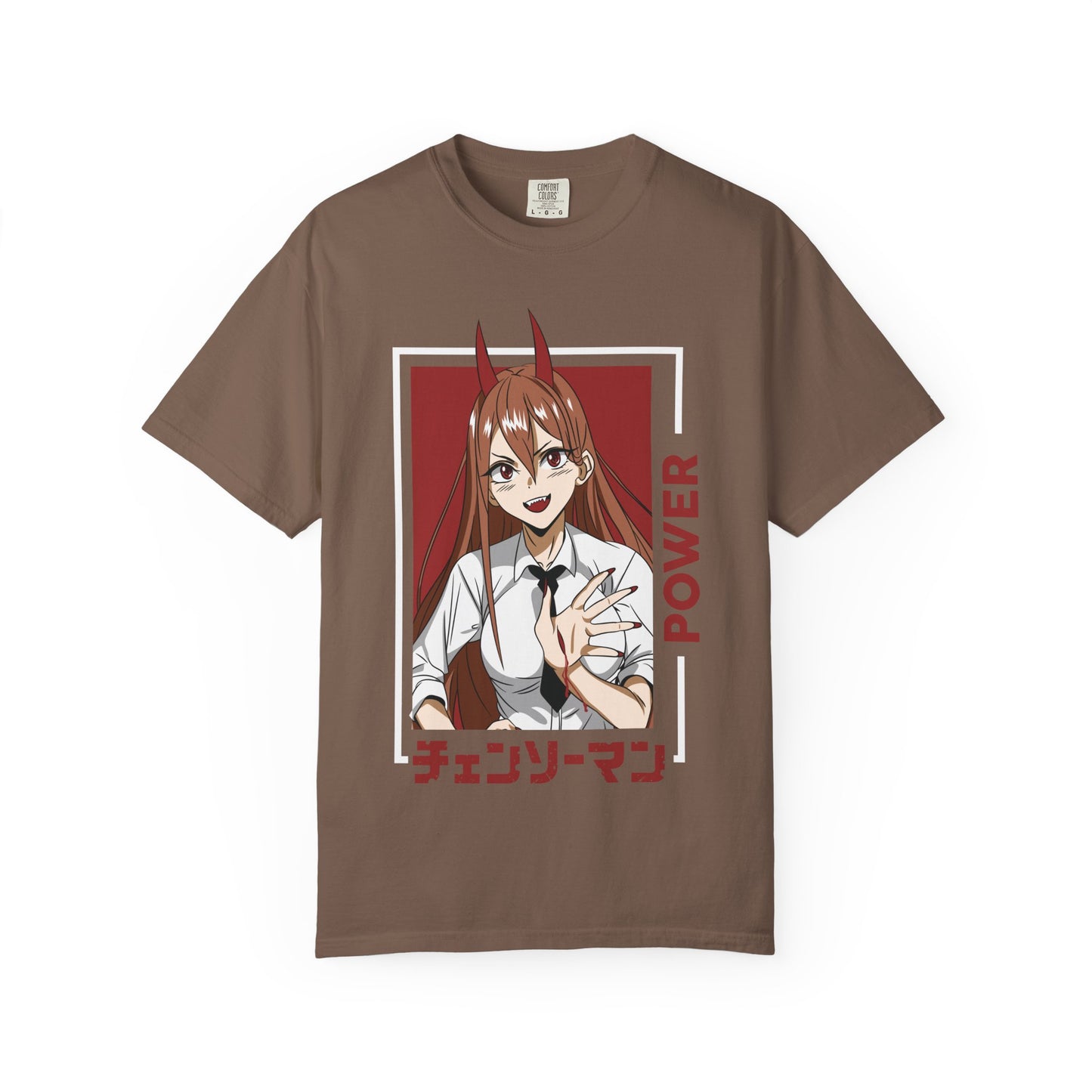 Anime Power T-Shirt, Trendy Unisex Tee, Cool Graphic Tee, Gift for Anime Fans, Anime Merchandise, Casual Wear