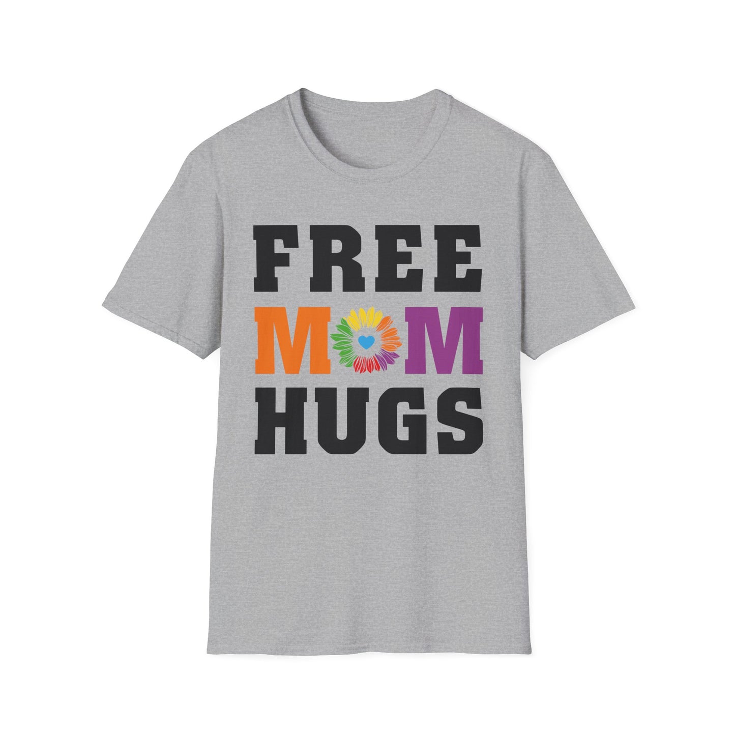 Free Mom Hugs Unisex Softstyle T-Shirt, Perfect for Mother's Day, Gift for Moms, Fun Family Gatherings, LGBTQ Support Tee, Summer [...]