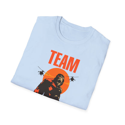 Team Kong Unisex Softstyle T-Shirt - Bold Graphic Tee for Fans & Celebrations