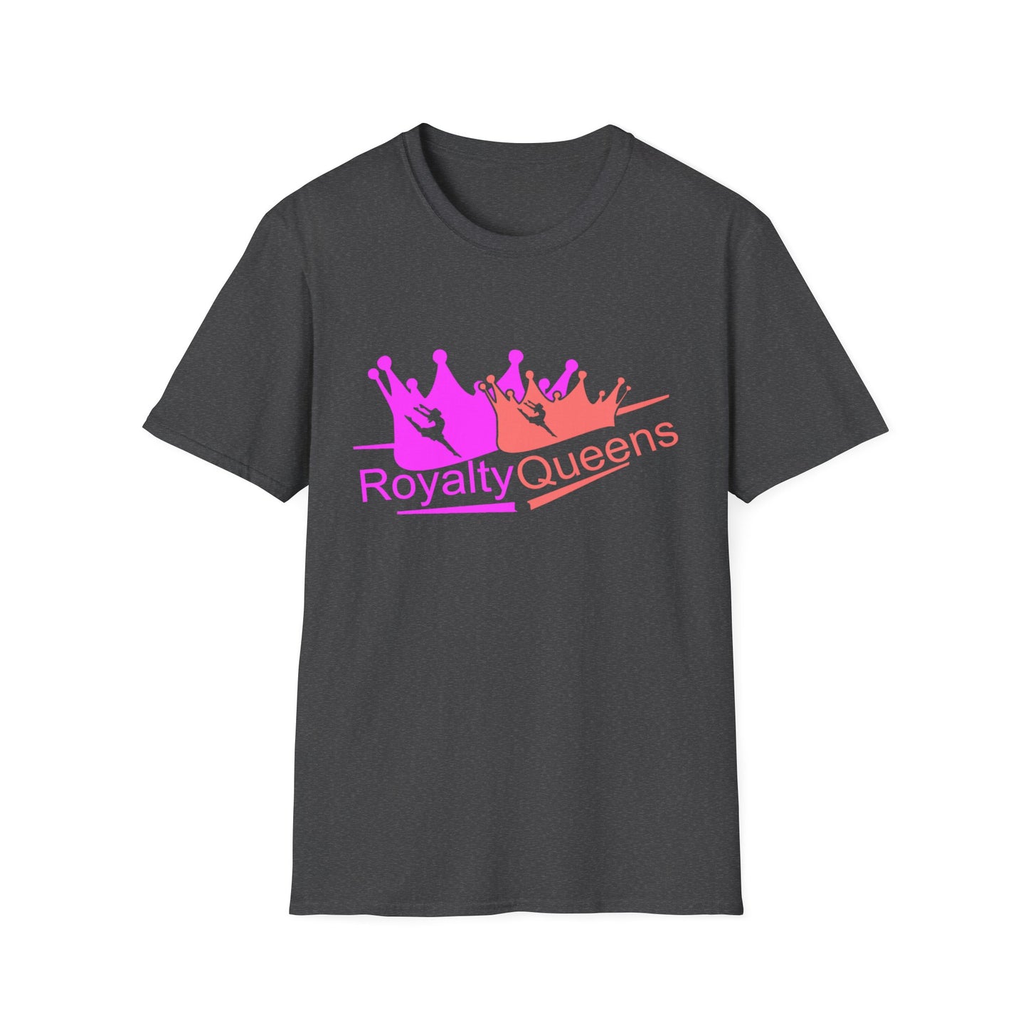 Royalty Queens Unisex Softstyle T-Shirt - Comfortable Casual Tee for Women, Birthday Gift, Queen Vibes, Party Wear, Empowerment Shirt