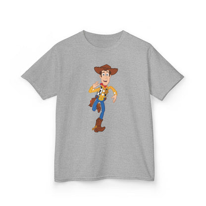 Whimsical Cowboy Kids Tee, Fun Graphic Tee, Kids Casual Wear, Adventure Shirt, Gift for Children, Birthday Outfit, Playful Apparel