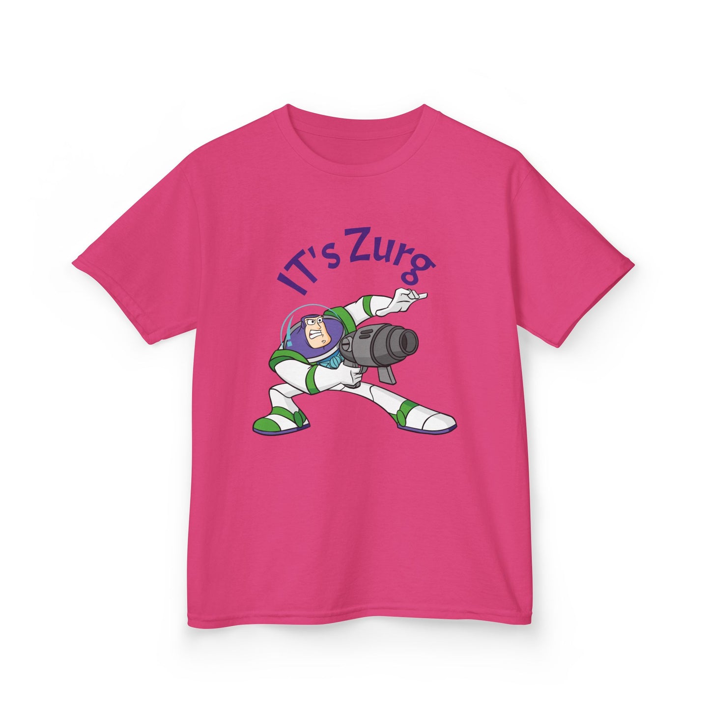 Kids Buzz Lightyear Tee - 'It's Zorg' Fun Cotton T-Shirt