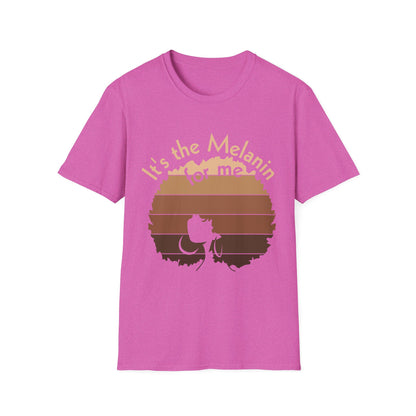 Melanin Vibes Unisex T-Shirt - Celebrate Culture, Perfect for Everyday Wear, Gifts for Her, Birthday, Black History Month, Casual Style