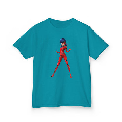 Kids Cartoon Hero Tee, Superhero T-Shirt for Children, Fun Graphic Tee, Birthday Gift, Everyday Wear, Playtime Apparel