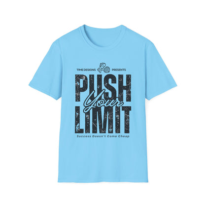 Motivational Unisex Softstyle T-Shirt - 'Push Your Limit'