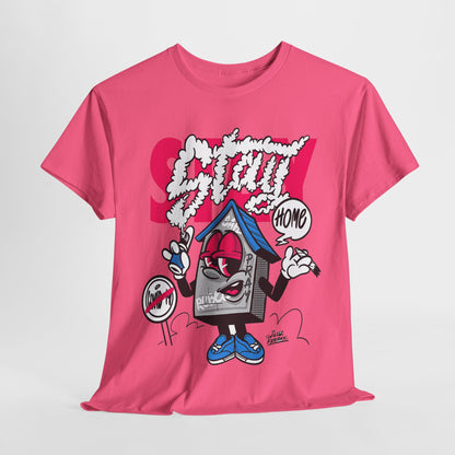 Street Art Unisex Heavy Cotton Tee - SNOT HOME Graphic Design