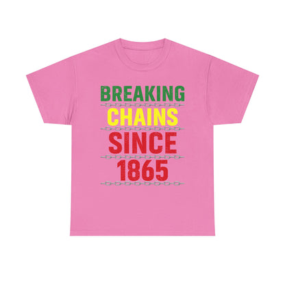 Breaking Chains Unisex Heavy Cotton Tee, Inspirational Cotton Shirt, Empowerment Tee, Heritage T-Shirt, History-Inspired Gift, [...]
