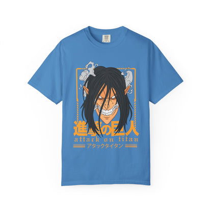 Attack on Titan Unisex Garment-Dyed T-shirt | Manga Fans Shirt | Anime Apparel | Comic Con Gift | Casual Wear | Unique Gift