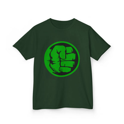 Kids Heavy Cotton™ Tee Featuring Bold Fist Graphic, Fun for Kids, Stylish T-Shirt, Unique Gift for Boys, Playwear, Birthday Gift, [...]