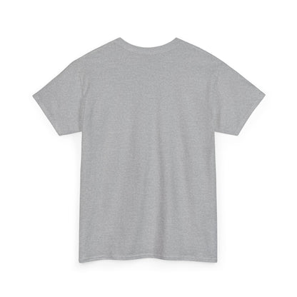 Unisex Heavy Cotton Tee - Eco-Friendly Bold Design with Bottle & Hand Graphic