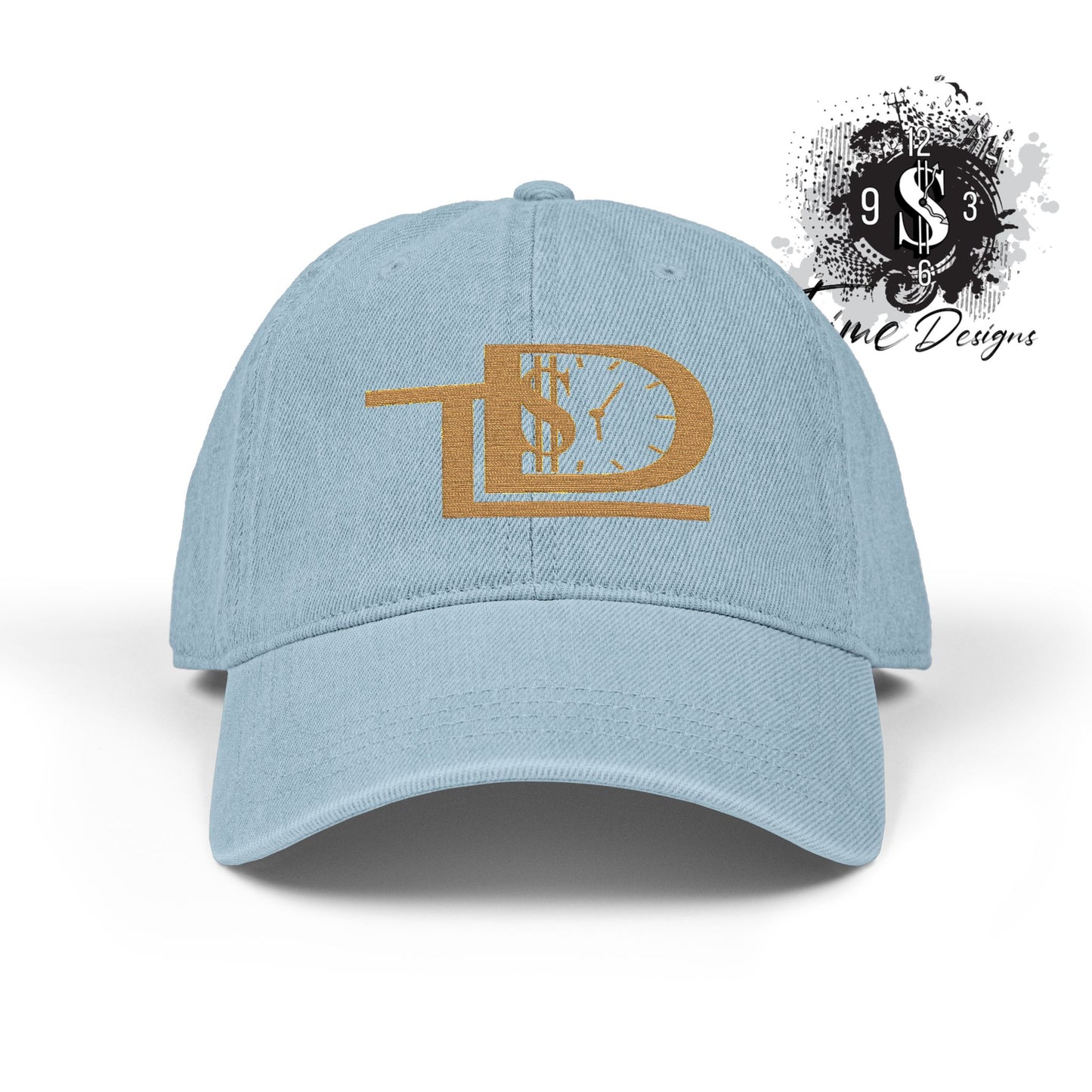 Stylish Embroidered Denim Hat with Glitter Design, Perfect for Casual Style, Fashion Accessory, Gift for Her, Birthday, Everyday Wear