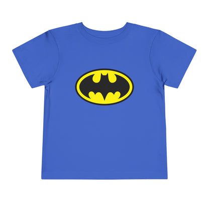 Batman Toddler Short Sleeve Tee - Superhero Shirt for Kids, Birthday Gift, Adventure Wear, Playtime Apparel, Comic Fan Clothing