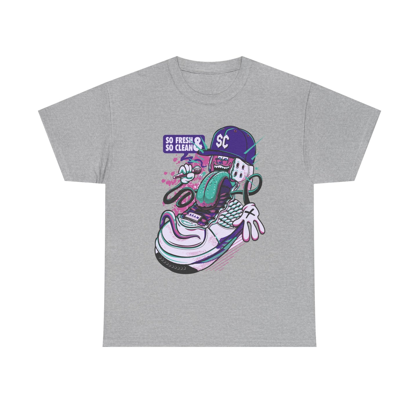 So Fresh So Clean Unisex Heavy Cotton Tee - Trendy Streetwear T-Shirt