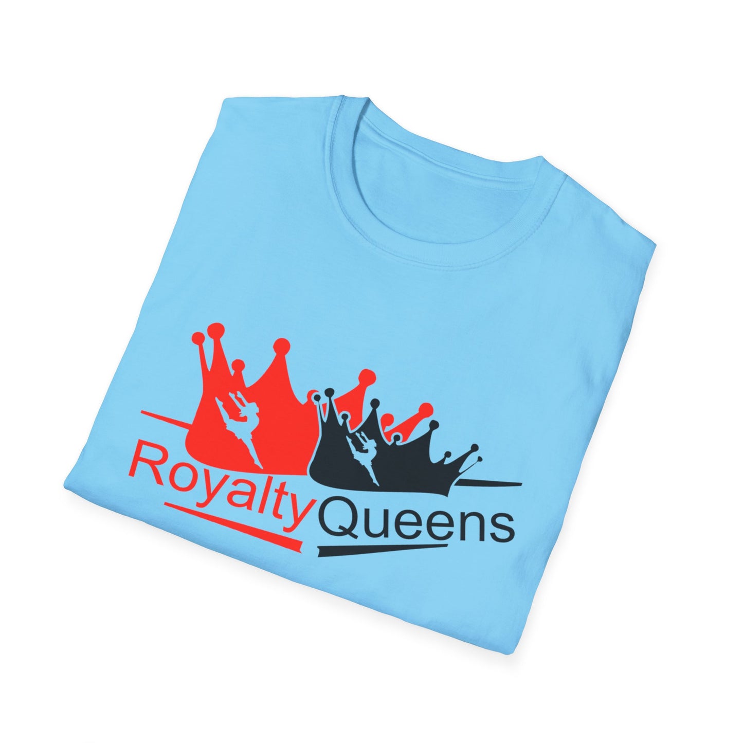 Royalty Queens Unisex Softstyle T-Shirt | Gifts for Her, Birthday Celebration, Empowerment Apparel, Bold Fashion, Casual Wear