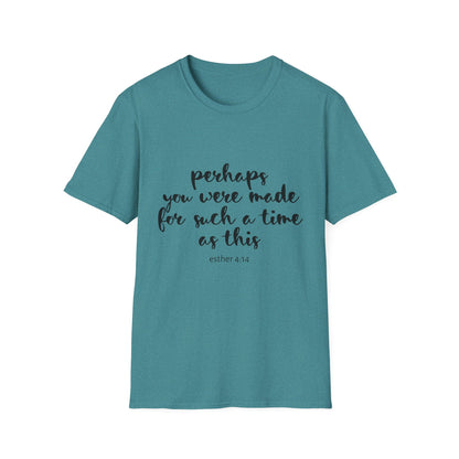 Inspirational Quote T-Shirt: 'Perhaps You Were Made For Such A Time As This'