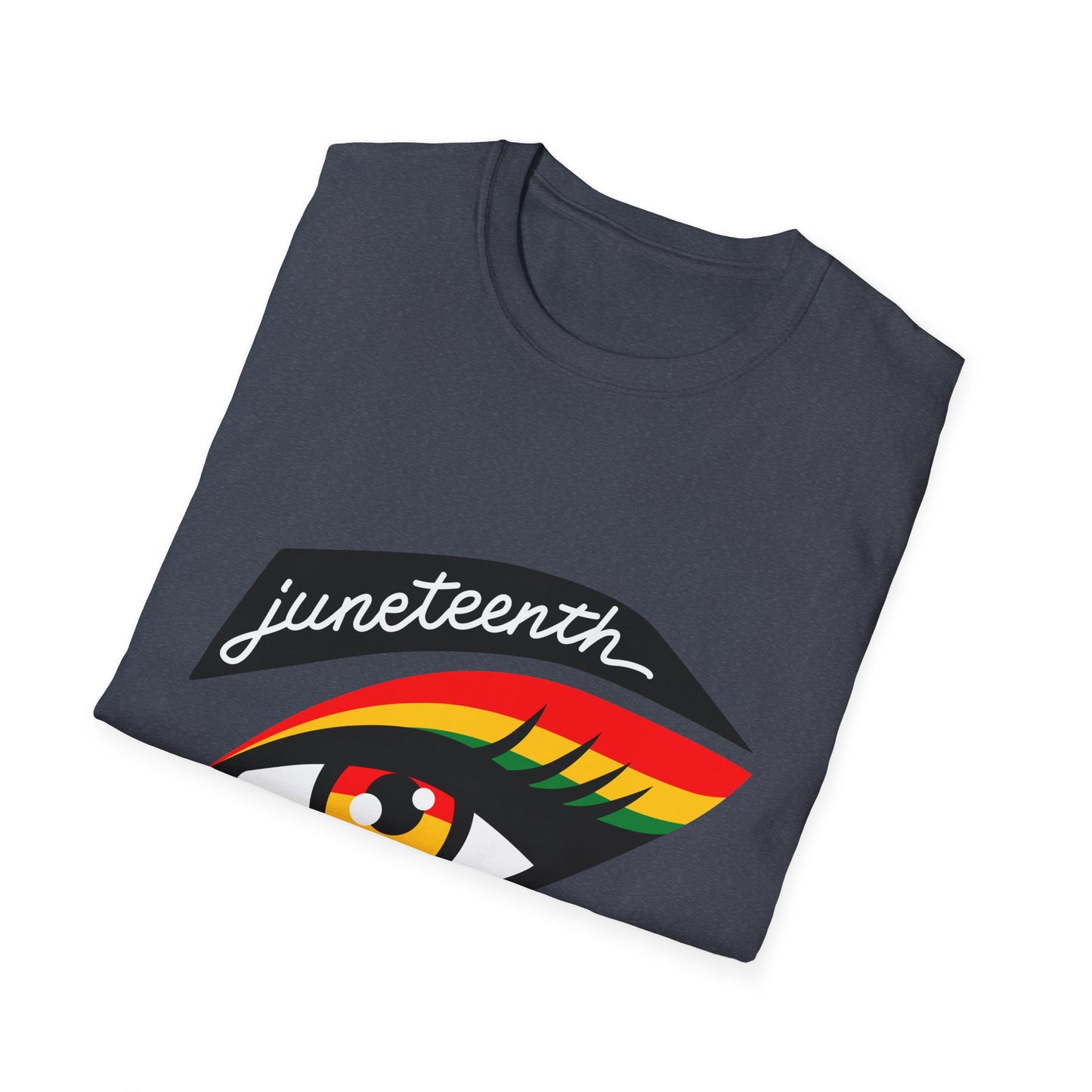 Juneteenth Eye Graphic T-Shirt, Unisex Tee, Afrocentric Apparel, Celebratory Wear, Black History Month Gift, Inclusive Fashion