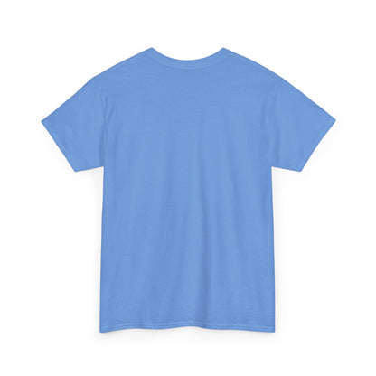 Unisex Heavy Cotton Tee - Illusion Design - Artistic Fan Graphic Tee for Casual Wear