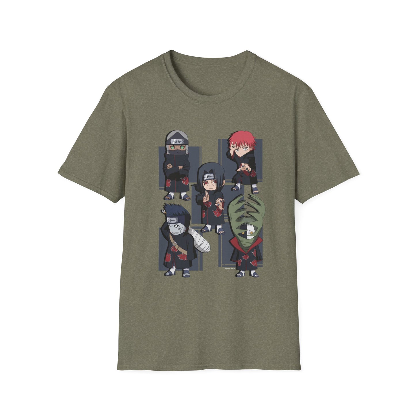 Anime Character Unisex Softstyle T-Shirt - Cool Graphic Tee for Fans