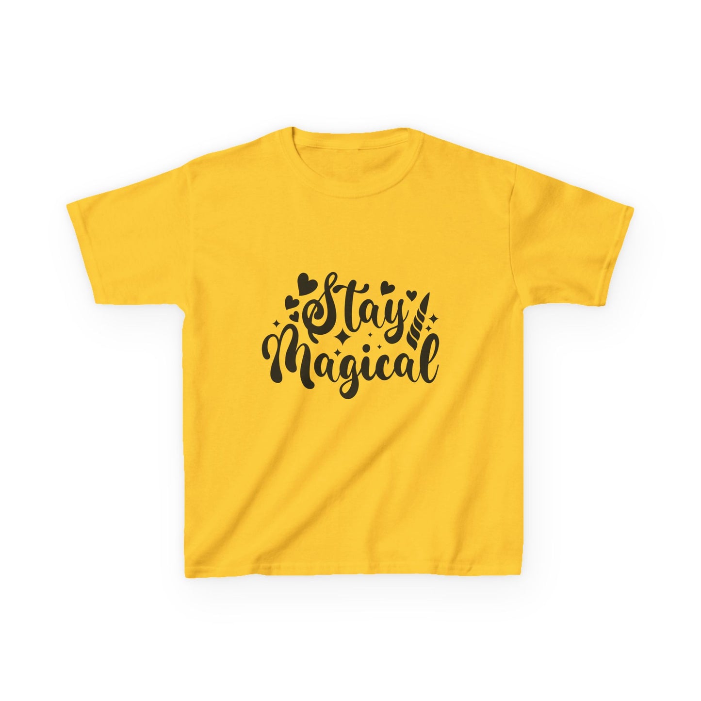 Stay Magical Kids Heavy Cotton™ Tee - Playful & Fun T-Shirt for Young Dreamers