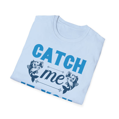 Catch Me If You Can Unisex Softstyle T-Shirt, Funny Tee, Gift for Game Lovers, Casual Wear, Birthday Gift, Graphic T-Shirt