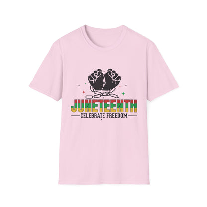 Juneteenth Freedom T-Shirt, Celebrate Freedom Tee, Unisex Graphic Shirt, African American History Apparel, Souvenir Gift for Juneteenth