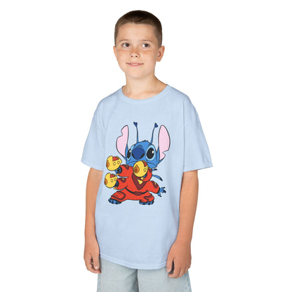 Colorful Kids Tee with Fun Cartoon Design