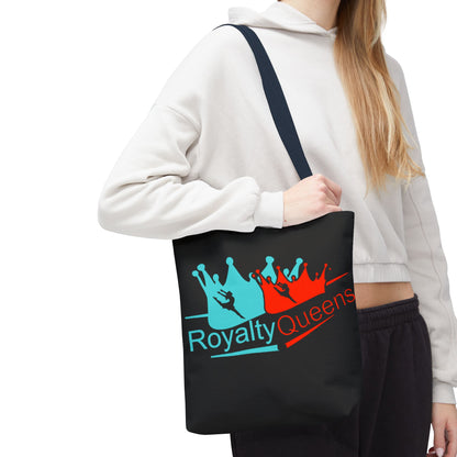 Royalty Queens Tote Bag - Stylish Dance Bag, Gift for Dancers, Reusable Grocery Tote, Unique Dance Accessories, Fashionable Beach Bag