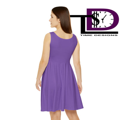 Royalty Queens Women's Skater Dress, Fun Summer Dress, Casual Dress, Birthday Gift, Festival Outfit, Queen Vibes, AOP Skater Dress