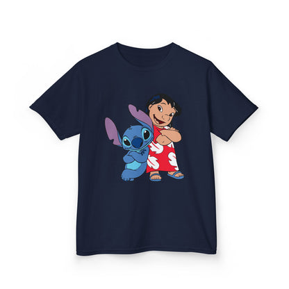 Cute Cartoon Kids Tee, Hawaiian Theme Shirt, Summer Fun Clothing, Gift for Kids, Birthday Party Outfit, Casual Summer Wear