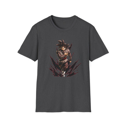 Epic Dragon Fighter Unisex T-Shirt, Anime Tee, Comfortable Casual Wear, Graphic Tee, Gift for Fans, Perfect for Events