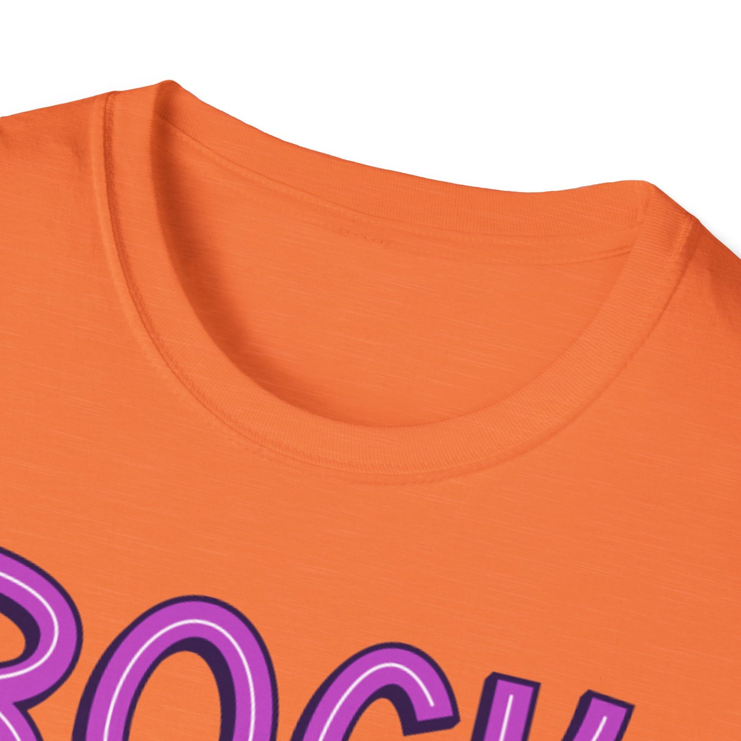 Rock & Roll Unisex Softstyle T-Shirt - Music Lovers Gift, Concert Apparel, Casual Wear, Festival Fashion, Fun Graphic Tee