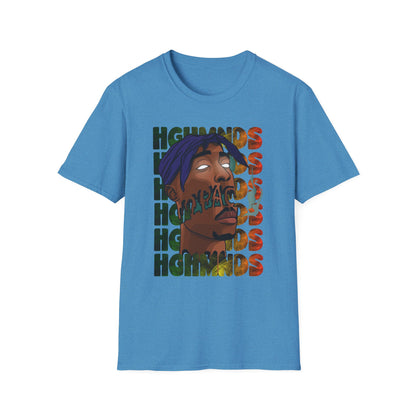 High minds Unisex Softstyle T-Shirt - Unique Artistic Design