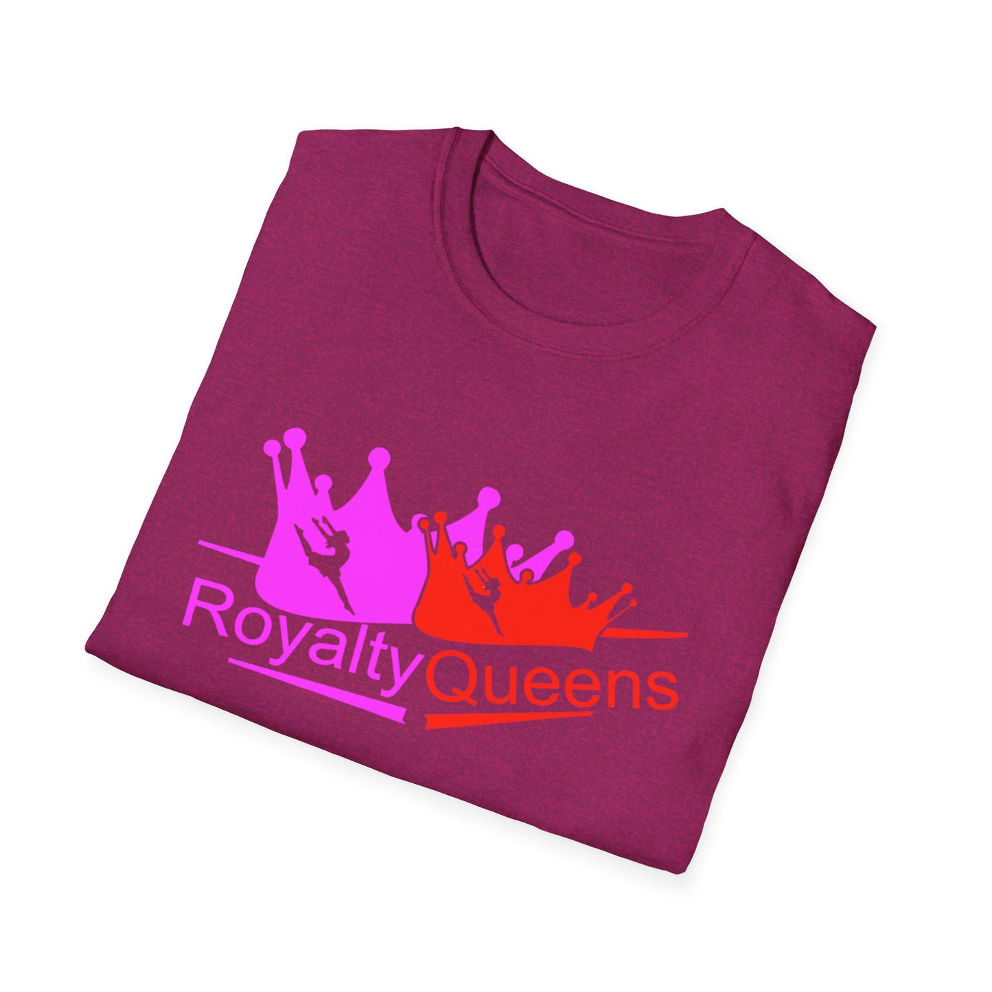 Royalty Queens T-Shirt - Celebrate Your Inner Queen, Unisex Softstyle Tee, Ideal for Birthdays, Pride Events, Feminist Gatherings, [...]