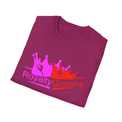 Royalty Queens T-Shirt - Celebrate Your Inner Queen, Unisex Softstyle Tee, Ideal for Birthdays, Pride Events, Feminist Gatherings, [...]