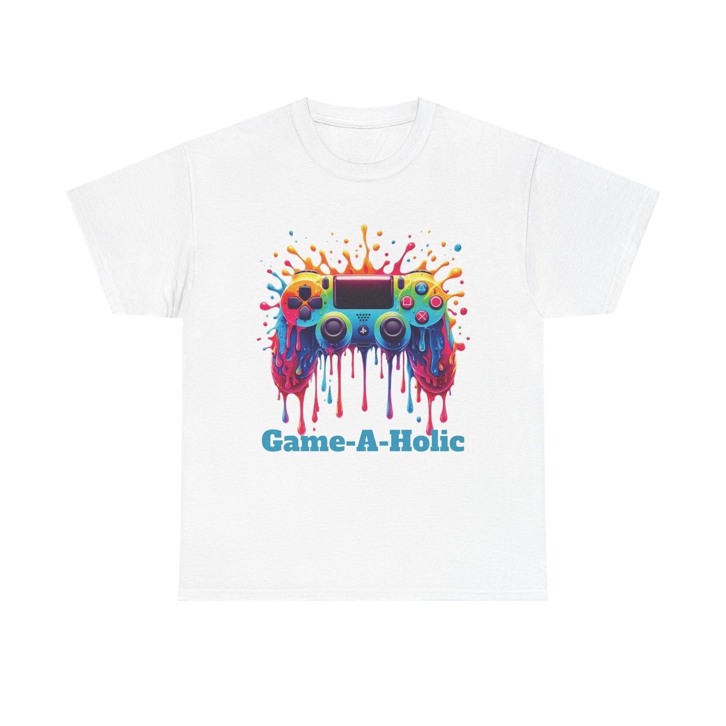 Game-A-Holic Unisex Heavy Cotton Tee - Perfect Gift for Gamers