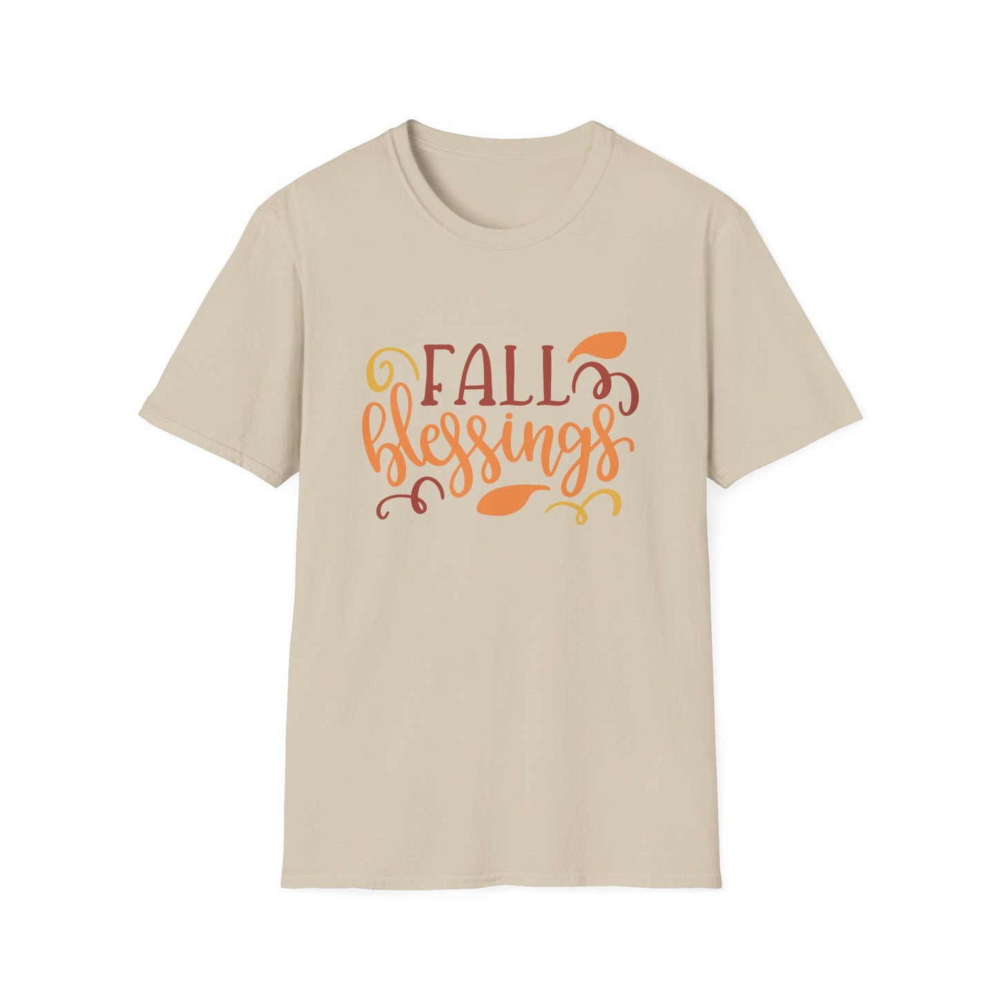 Fall Blessings T-Shirt, Cute Autumn Tee, Thanksgiving Gift, Cozy Casual Wear, Seasonal Graphic Shirt