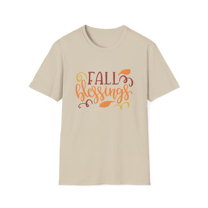 Fall Blessings T-Shirt, Cute Autumn Tee, Thanksgiving Gift, Cozy Casual Wear, Seasonal Graphic Shirt