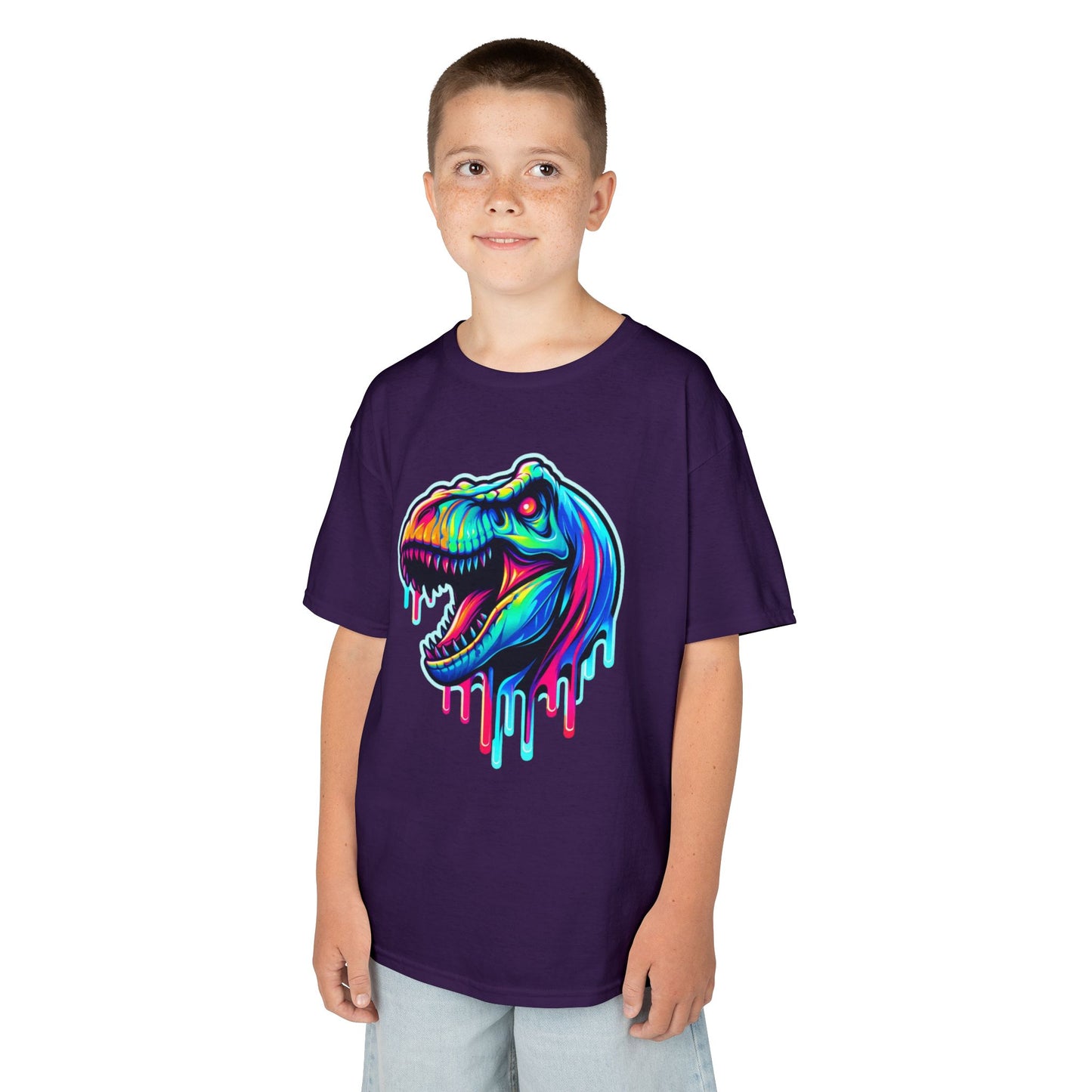 Colorful Dinosaur Kids Tee - Fun for Parties & Everyday Adventures