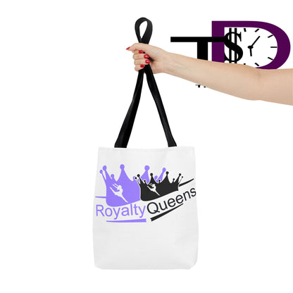 Royalty Queens Tote Bag, Stylish Shopping Tote, Gift for Queens, Dance Enthusiast Bag, Birthday Tote, AOP Design
