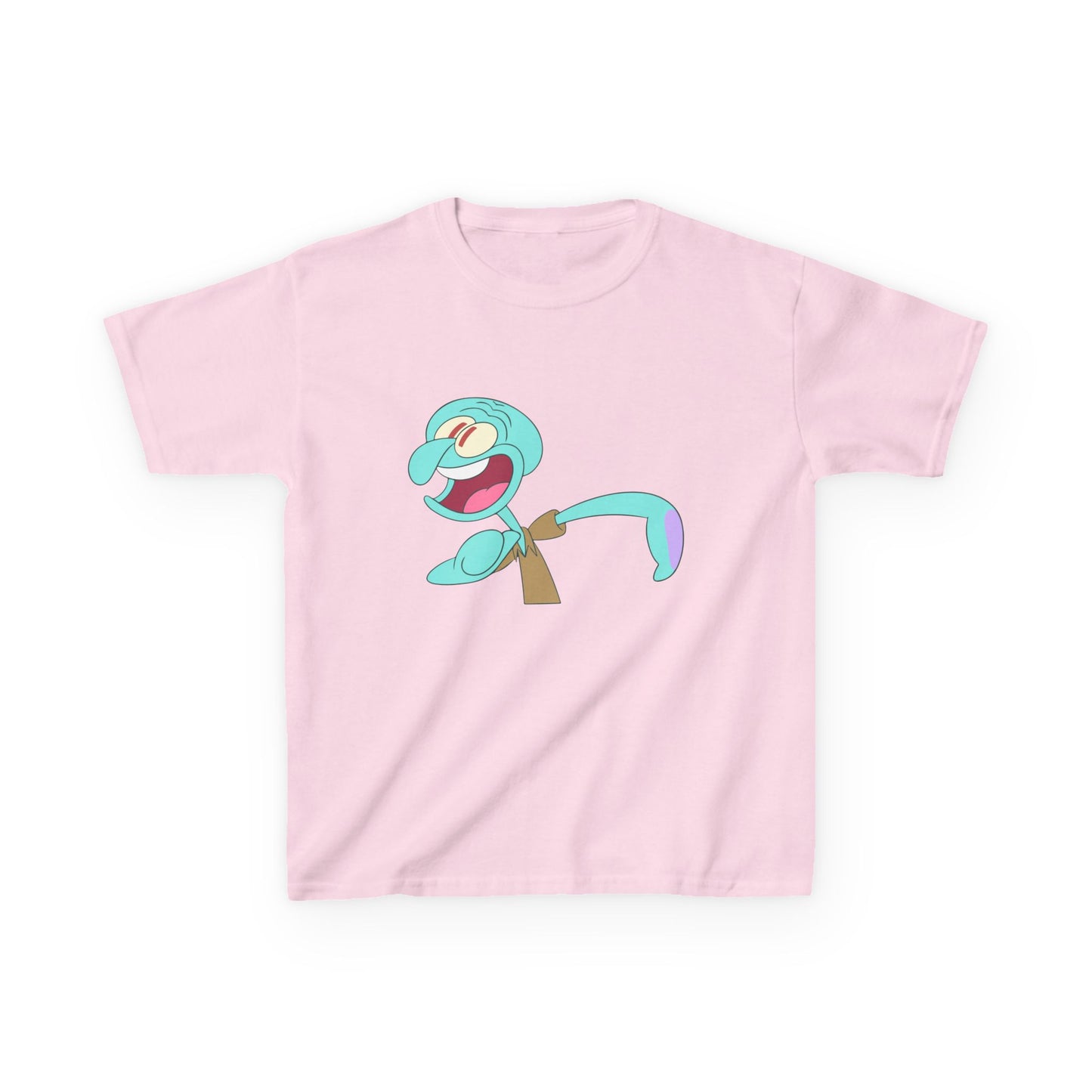 Kids Tee with Fun Character Design, Playful Cotton Shirt for Children, Birthday Gift, Casual Wear, Kids Fashion