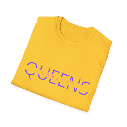 Queens Loyalty Unisex Softstyle T-Shirt, Feminist Tee, Gift for Her, Birthday Gift, Casual Fashion, Pride Apparel