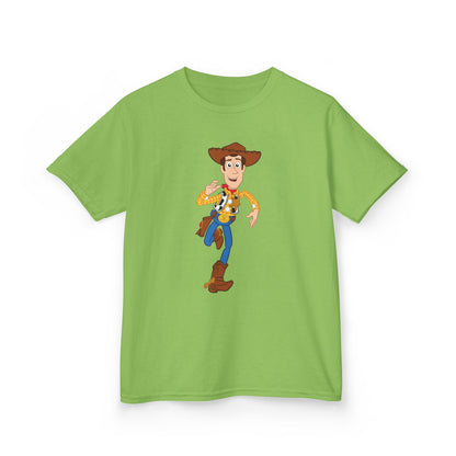Whimsical Cowboy Kids Tee, Fun Graphic Tee, Kids Casual Wear, Adventure Shirt, Gift for Children, Birthday Outfit, Playful Apparel