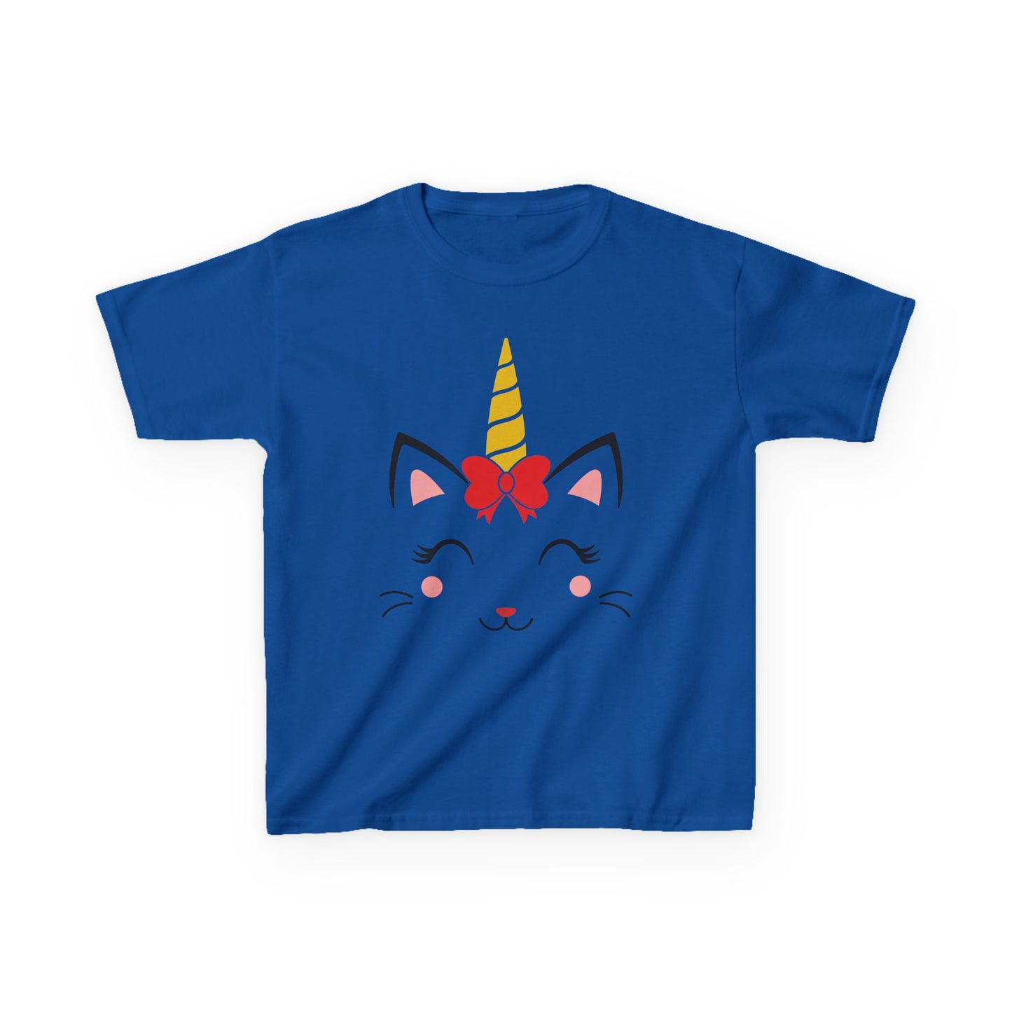 Cute Unicorn Kids Heavy Cotton Tee - Perfect for Birthdays and Everyday Fun!