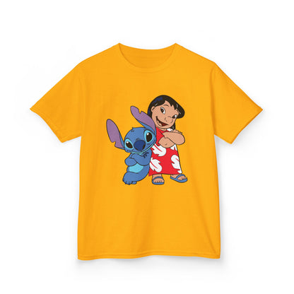 Cute Cartoon Kids Tee, Hawaiian Theme Shirt, Summer Fun Clothing, Gift for Kids, Birthday Party Outfit, Casual Summer Wear