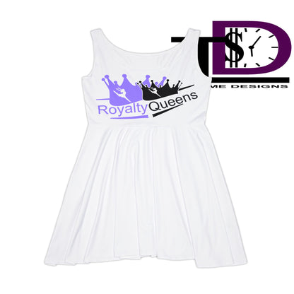 Royalty Queens Women's Skater Dress, Fashion Dress, Summer Dress, Trendy Outfit, Gift for Her, Casual Dress, Party Dress