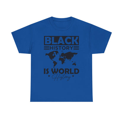 Black History Awareness Tee, Unisex Cotton T-Shirt, Black History Month Shirt, Cultural Pride Apparel, Educational Gift