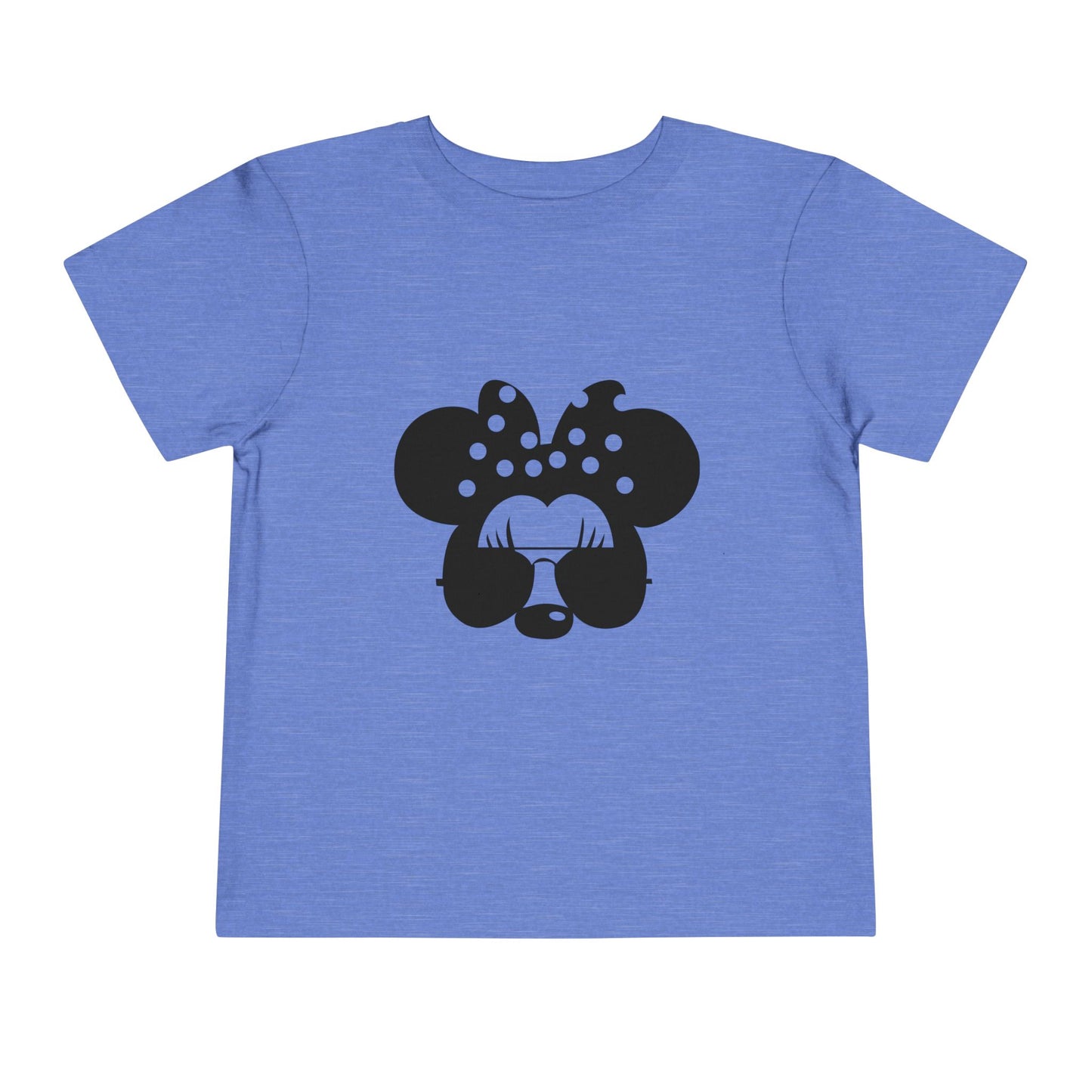 Cute Toddler Tee with Sunglasses Minnie Design, Kids Fashion, Summer Outfit, Birthday Gift, Playdate Shirt